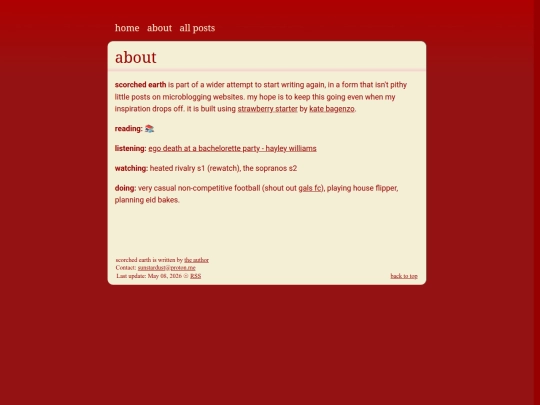 info/about screenshot