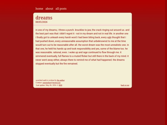 posts/dreams screenshot