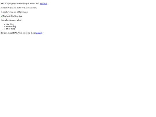 index screenshot