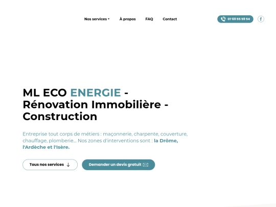 mlecoenergie.com screenshot