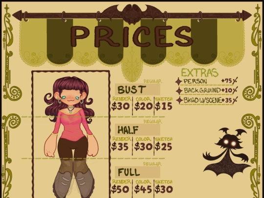 Prices screenshot