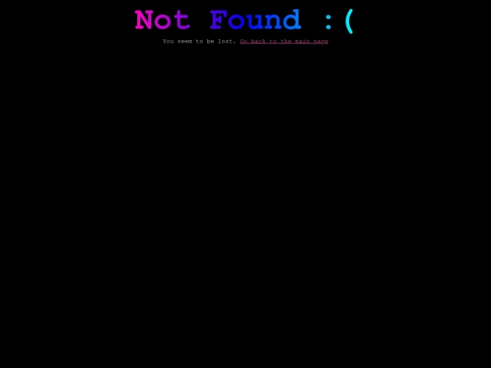not_found screenshot