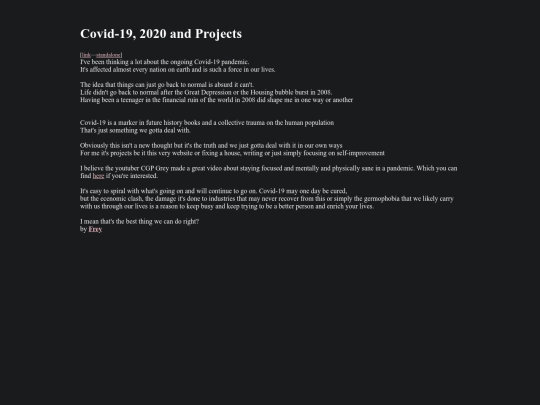 blog/covid19-2020-and-projects screenshot
