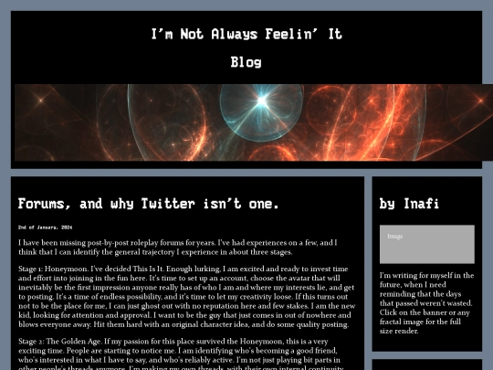 blog screenshot