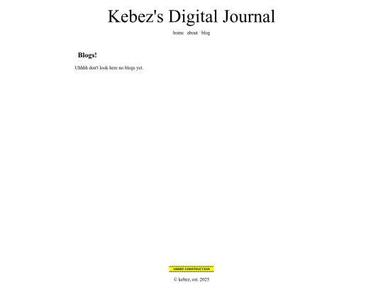 blog screenshot