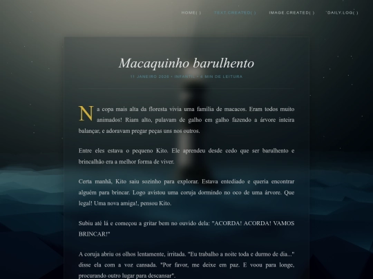 contos/macacobarulho screenshot