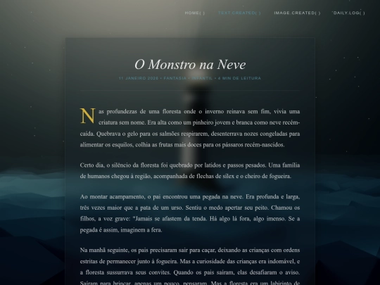 contos/monstroneve screenshot