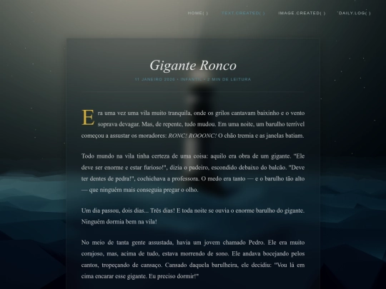 contos/roncogigante screenshot