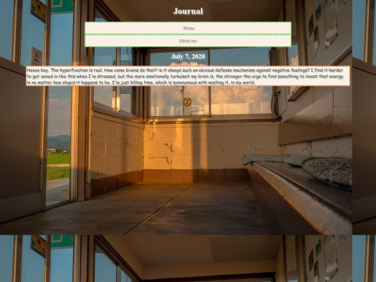 journal screenshot