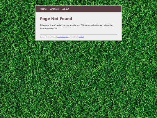 not_found screenshot