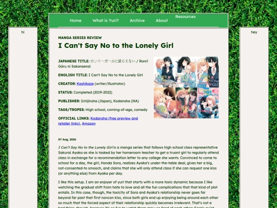 posts/2026-08-07-I-Cant-Say-No-To-The-Lonely-Girl screenshot
