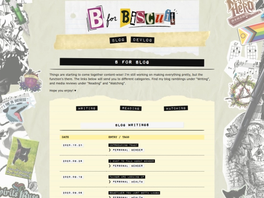 blog screenshot