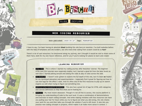 blog/003-WebCodingResources screenshot