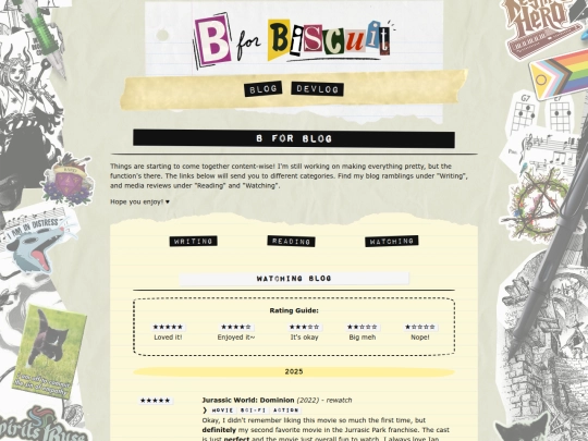 blog/watching screenshot