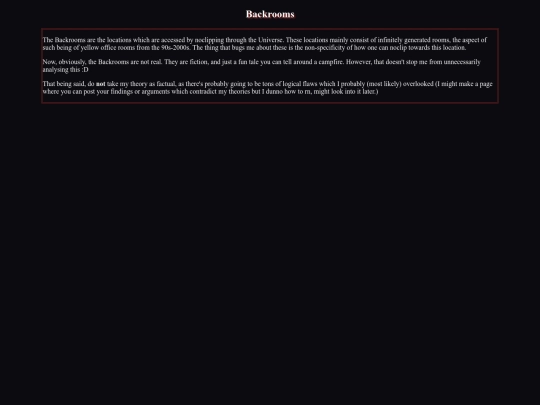 backrooms screenshot