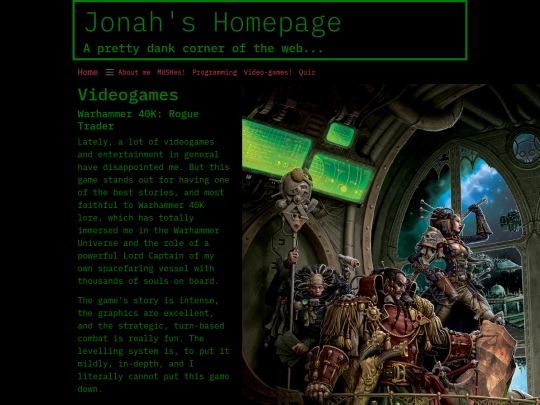 games screenshot