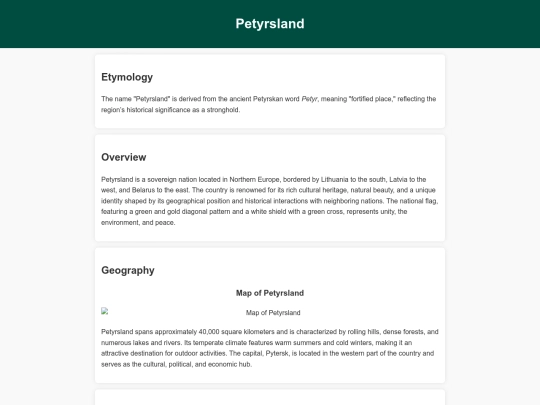 Petyrsland screenshot