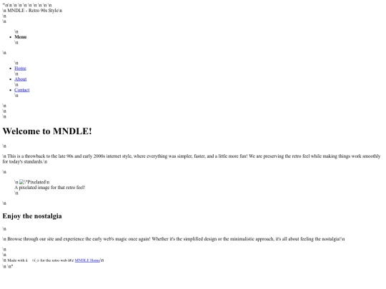mndle-fancyman screenshot