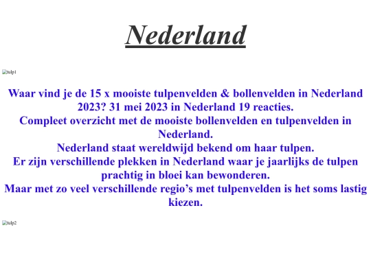 nederland screenshot