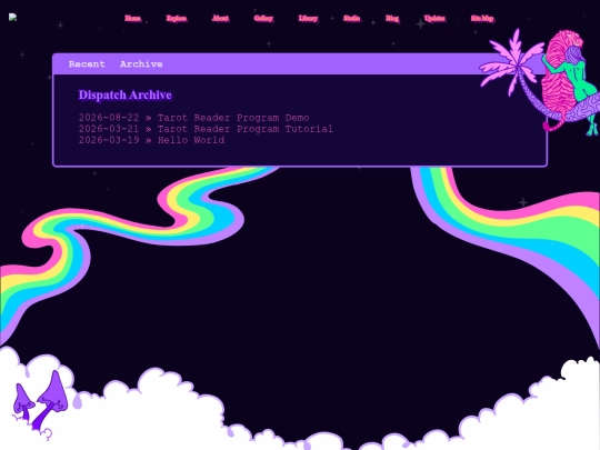 pages/blog/archive screenshot