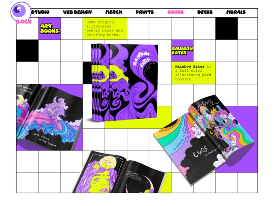 pages/studio/books screenshot