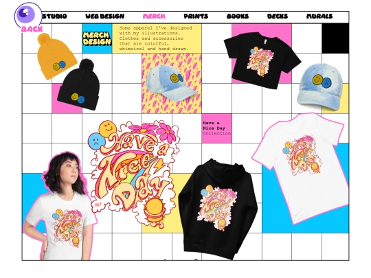 pages/studio/merch screenshot