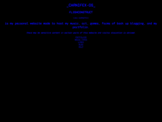 CARNIFEX screenshot