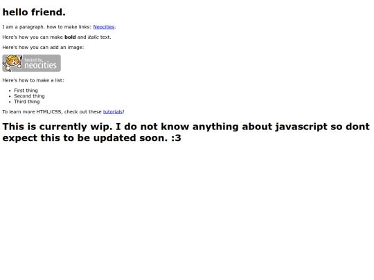 index screenshot