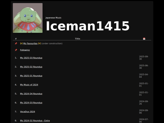 index screenshot