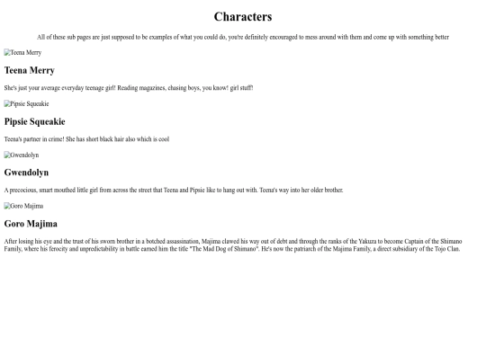characters screenshot
