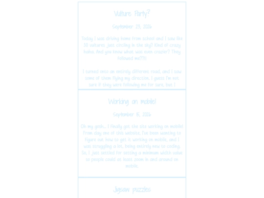 blog screenshot