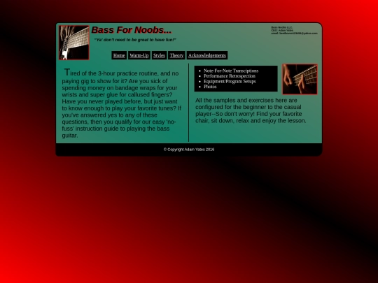 Bass+For+Noobs screenshot