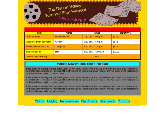 FilmFestival screenshot