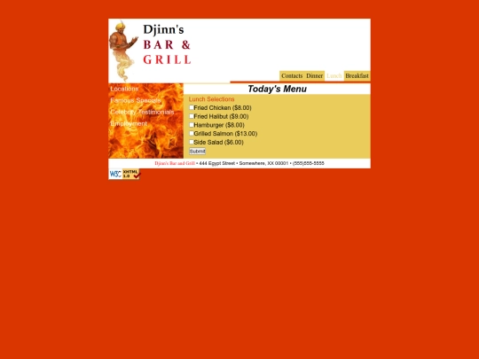 Folder_2/DjinnBarGrill screenshot
