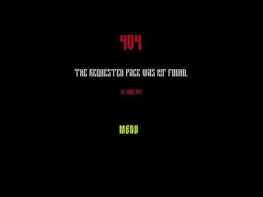 not_found screenshot