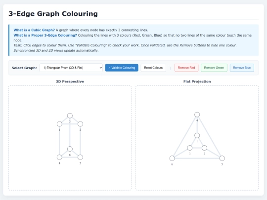 Coloring graphs screenshot