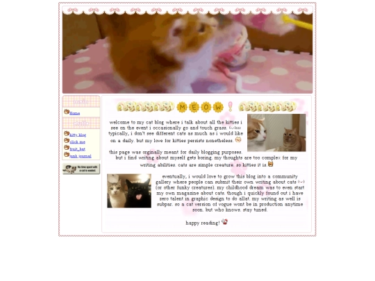 blog screenshot