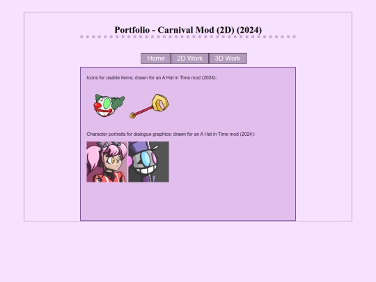 portf_2d_pages/portf_2d_carnival screenshot