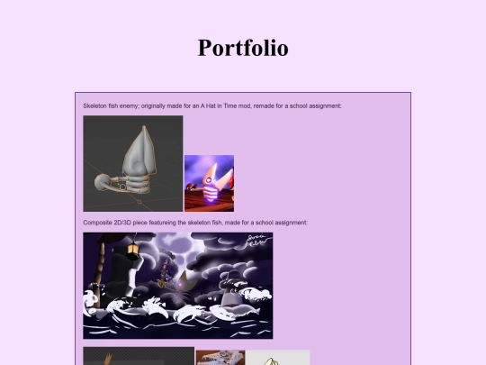 portfolio screenshot