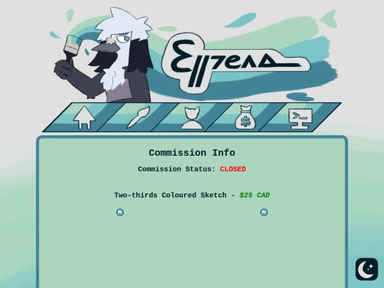 commissions screenshot