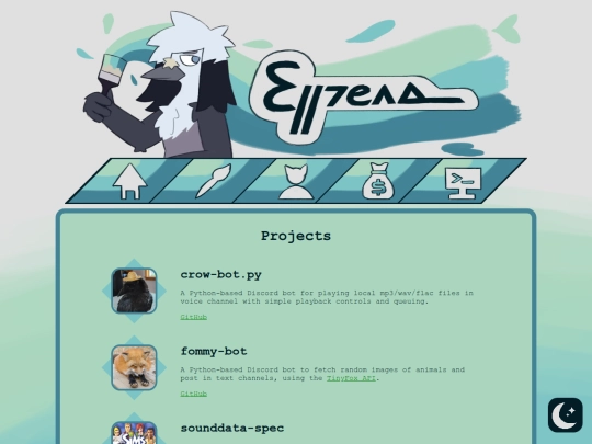 projects screenshot