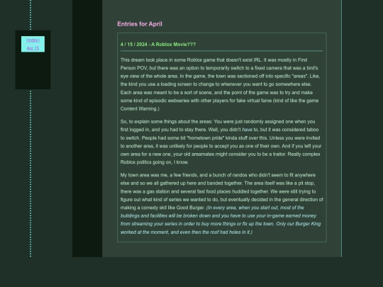 dreamdiary/apr2024 screenshot