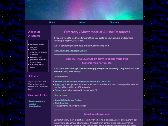 magica/basics screenshot