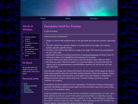 magica/first screenshot