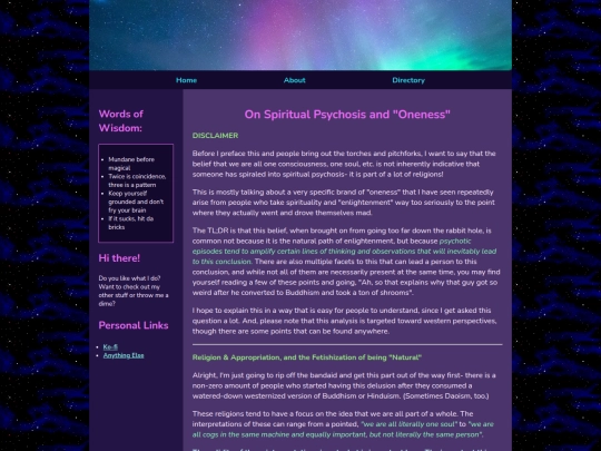 magica/other/oneness screenshot
