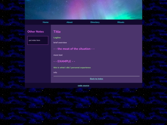 magica/rituals/tarotspell screenshot
