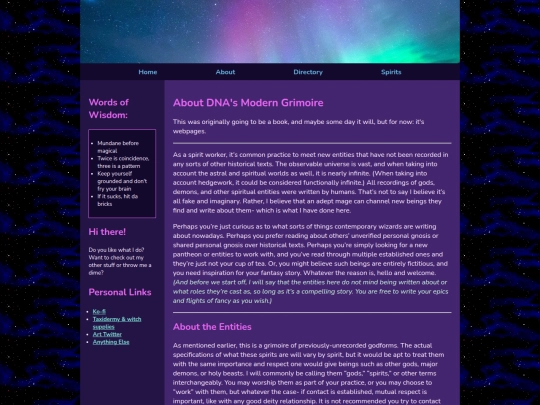 magica/spiritsother/gfaq screenshot