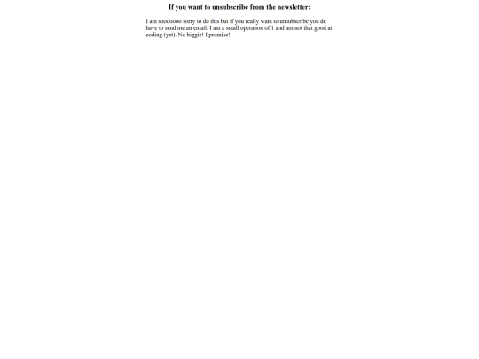 unsub screenshot