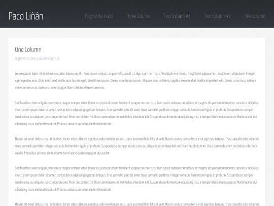onecolumn screenshot