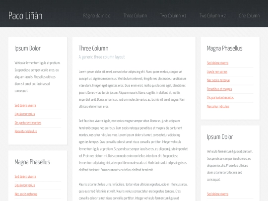 threecolumn screenshot